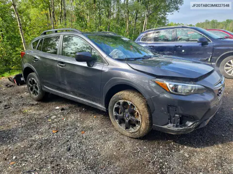 JF2GTABC3M8227548 — 2021 Subaru XV, фото 4 с аукциона Copart, Передняя часть