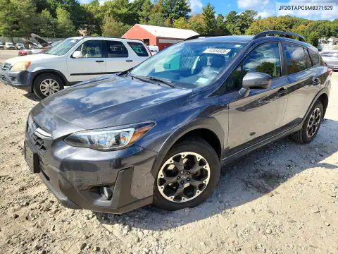 JF2GTAPC5M8371529 — 2021 Subaru XV, Передняя часть, фото до ремонта