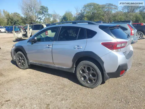 2021 Subaru Crosstrek Sport VIN JF2GTHRC4MH343842 фото 2