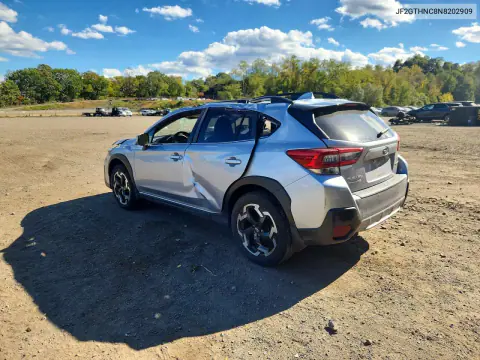 2022 Subaru Crosstrek Limited VIN JF2GTHNC8N8202909 фото 2