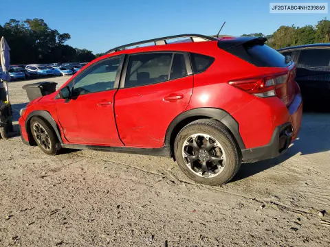 2022 Subaru Crosstrek VIN JF2GTABC4NH239869 фото 2