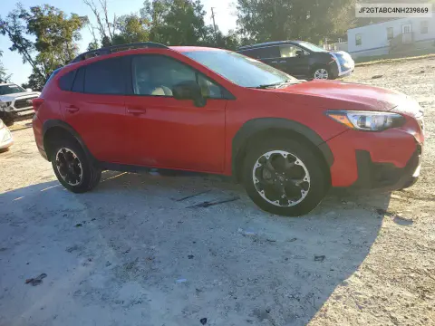 2022 Subaru Crosstrek VIN JF2GTABC4NH239869 фото 4