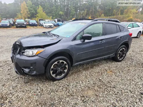 JF2GTABC1PH291592 — 2023 Subaru XV, Передняя часть, фото до ремонта