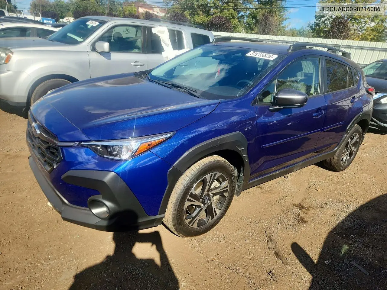 2024 Subaru Crosstrek Premium VIN JF2GUADC0R8216086 фото 1