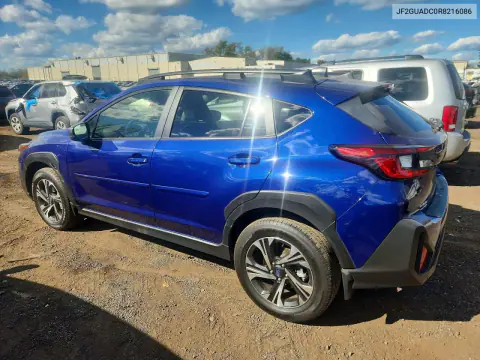 2024 Subaru Crosstrek Premium VIN JF2GUADC0R8216086 фото 2