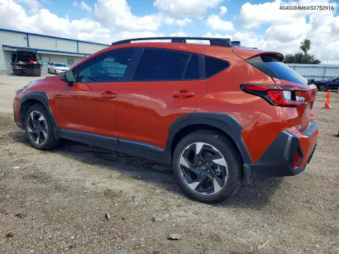2025 Subaru Crosstrek Limited VIN 4S4GUHM6XS3752916 фото 2