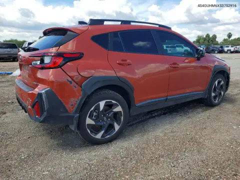 2025 Subaru Crosstrek Limited VIN 4S4GUHM6XS3752916 фото 3