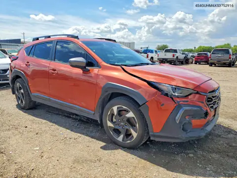 2025 Subaru Crosstrek Limited VIN 4S4GUHM6XS3752916 фото 4