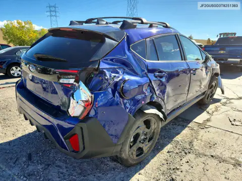 2026 Subaru Crosstrek Sport VIN JF2GUSGD3T8251383 фото 3