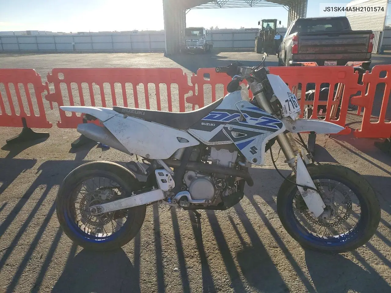 2017 Suzuki Dr-Z400 Sm VIN JS1SK44A5H2101574 фото 1