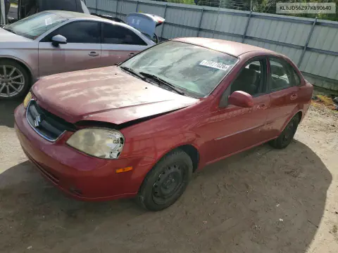 KL5JD56Z97K690640 — 2007 Suzuki Forenza, Передняя часть, фото до ремонта