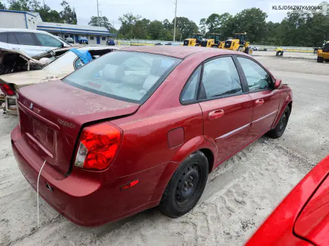 2007 Suzuki Forenza Base VIN KL5JD56Z97K690640 фото 3