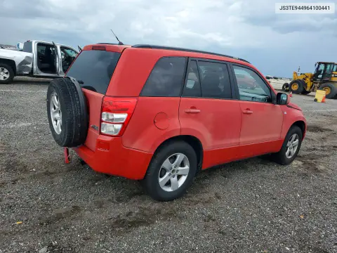 2006 Suzuki Grand Vitara Xsport VIN JS3TE944964100441 фото 3