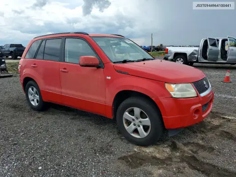 2006 Suzuki Grand Vitara Xsport VIN JS3TE944964100441 фото 4