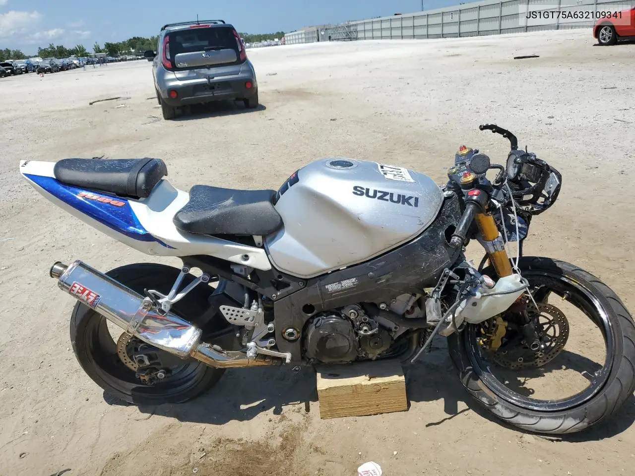 2003 Suzuki Gsx-R1000 VIN JS1GT75A632109341 фото 1