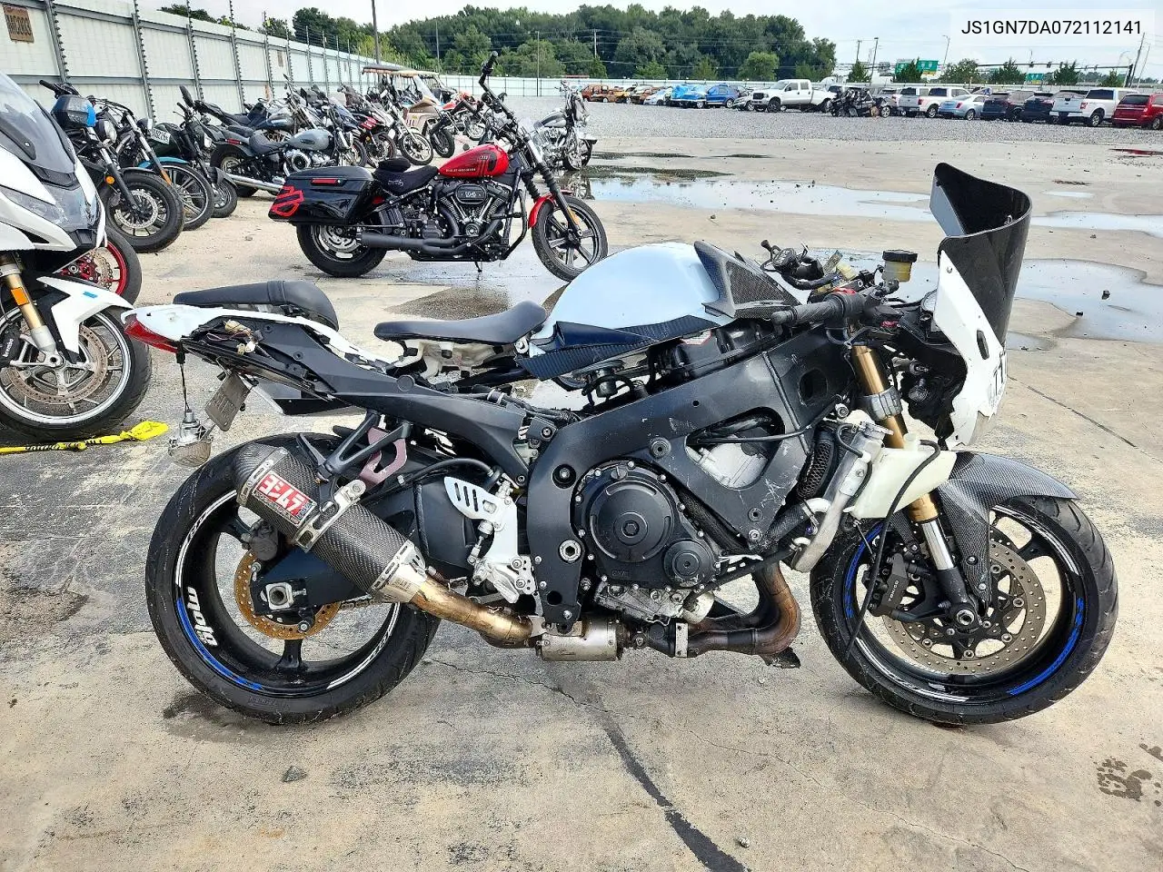 2007 Suzuki Gsx-R600 VIN JS1GN7DA072112141 фото 1