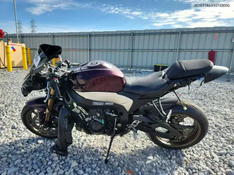 2009 Suzuki Gsx-R1000 VIN JS1GT78AX92103000 фото 3
