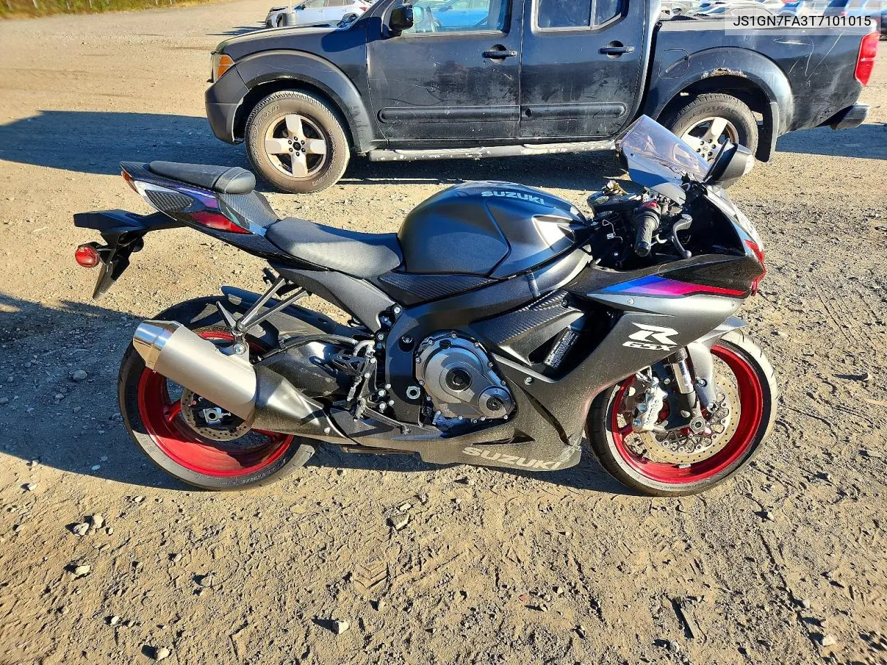 2026 Suzuki Gsx-R600 VIN JS1GN7FA3T7101015 фото 1