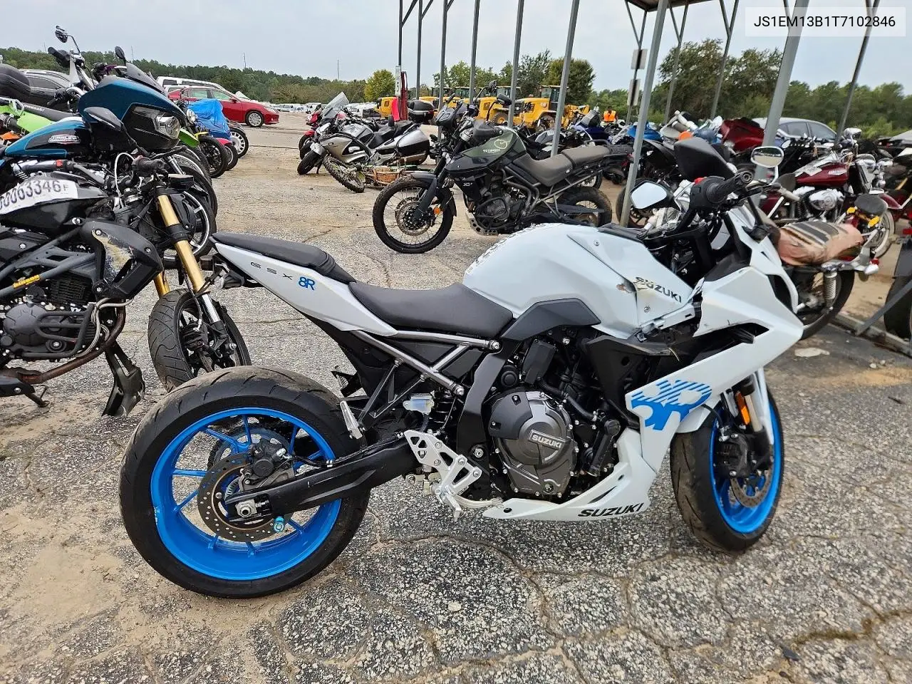 2026 Suzuki Gsx800 F VIN JS1EM13B1T7102846 фото 1