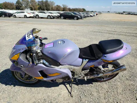 2000 Suzuki Gsx1300 R VIN JS1GW71A1Y2101376 фото 3