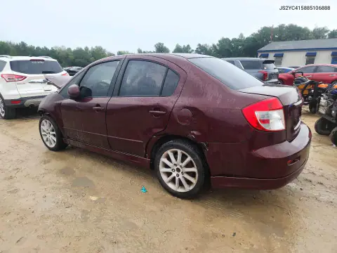 2008 Suzuki Sx4 Convenience VIN JS2YC415885106888 фото 2