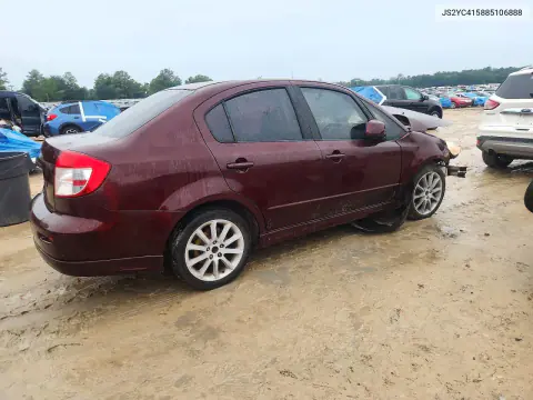 2008 Suzuki Sx4 Convenience VIN JS2YC415885106888 фото 3