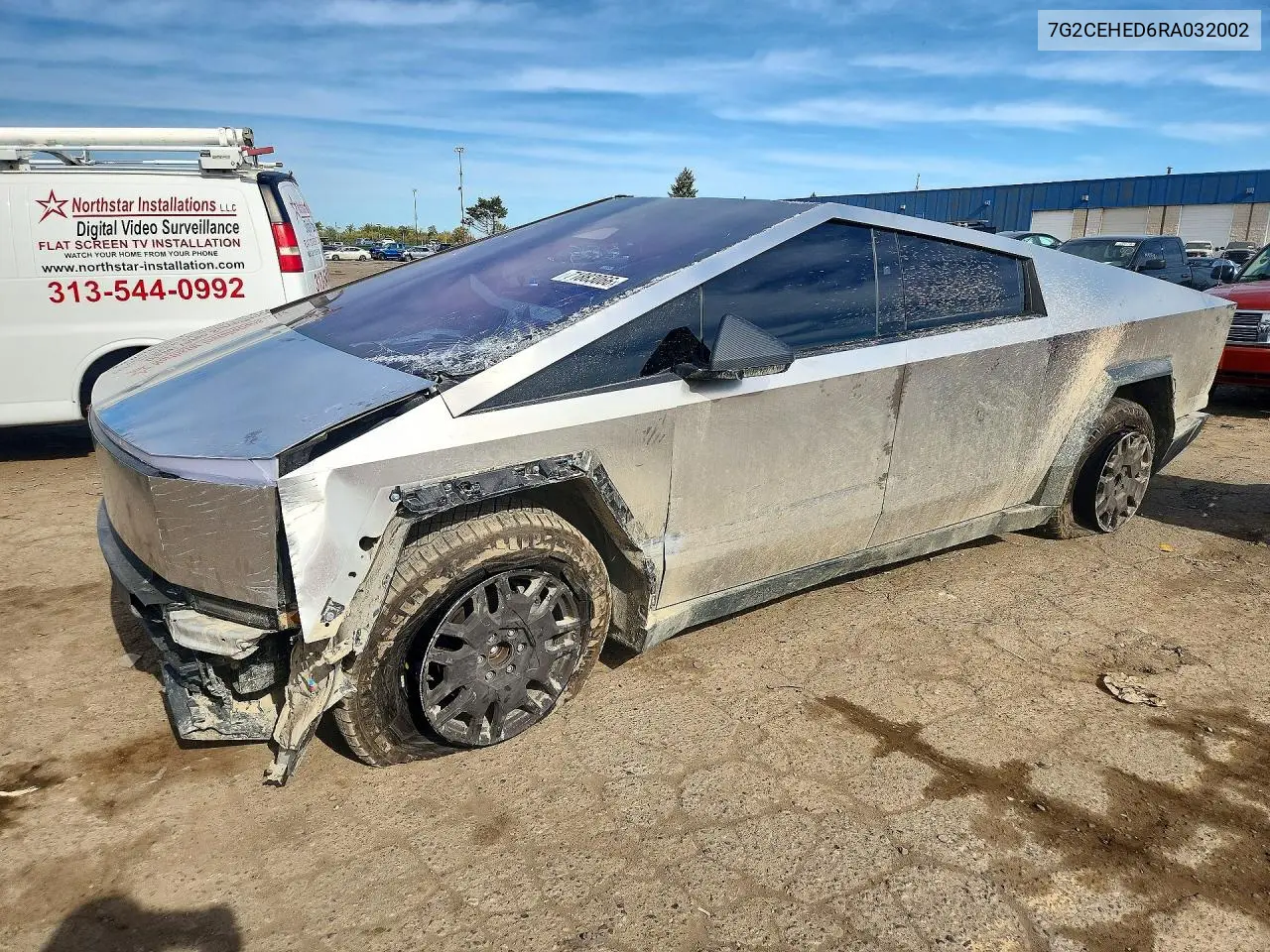 2024 Tesla Cybertruck VIN 7G2CEHED6RA032002 фото 1