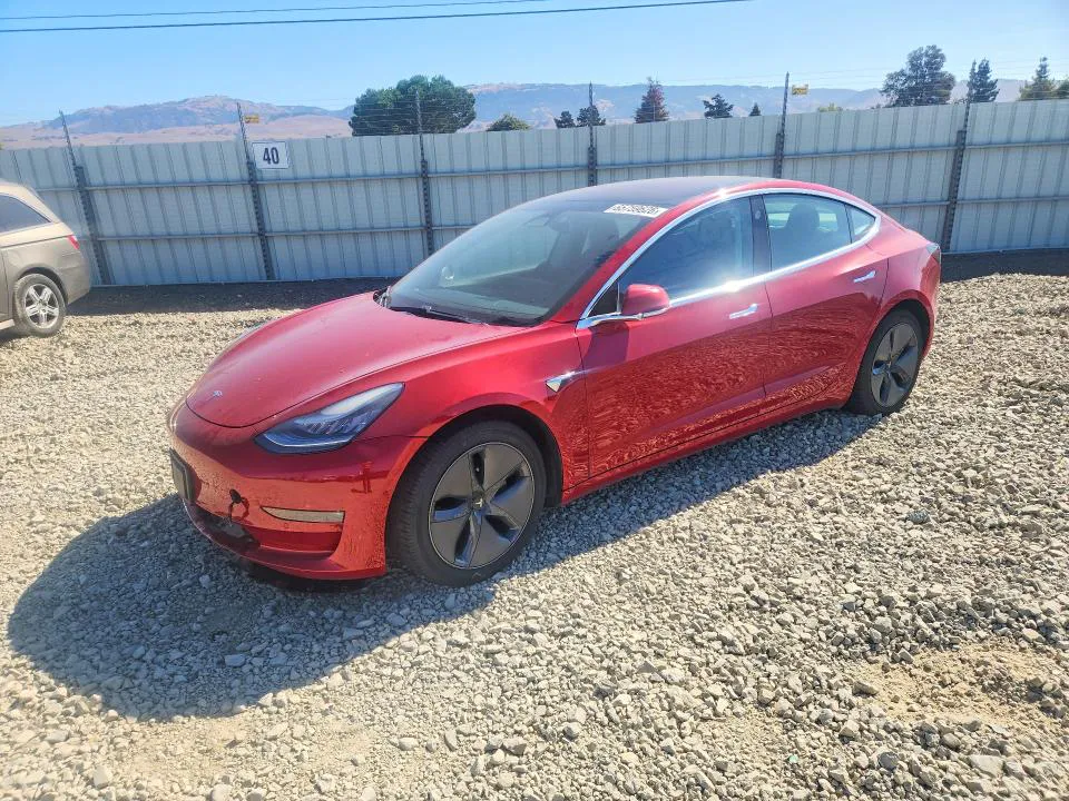 2018 Tesla MODEL 3 VIN 5YJ3E1EB4JF093431 фото 1