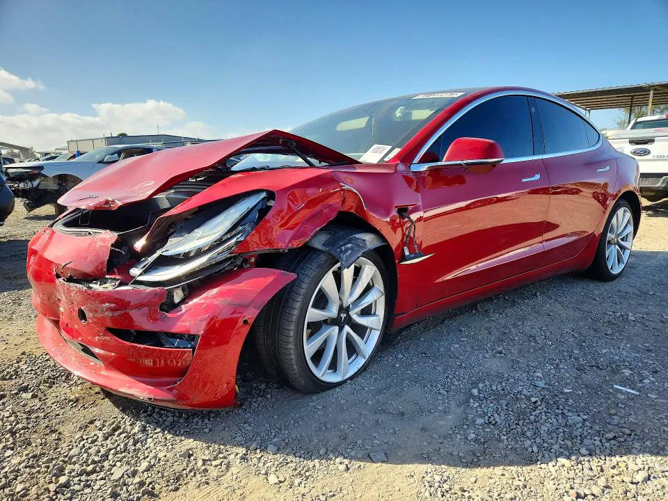 2018 Tesla MODEL 3 VIN 5YJ3E1EA5JF155054 фото 1