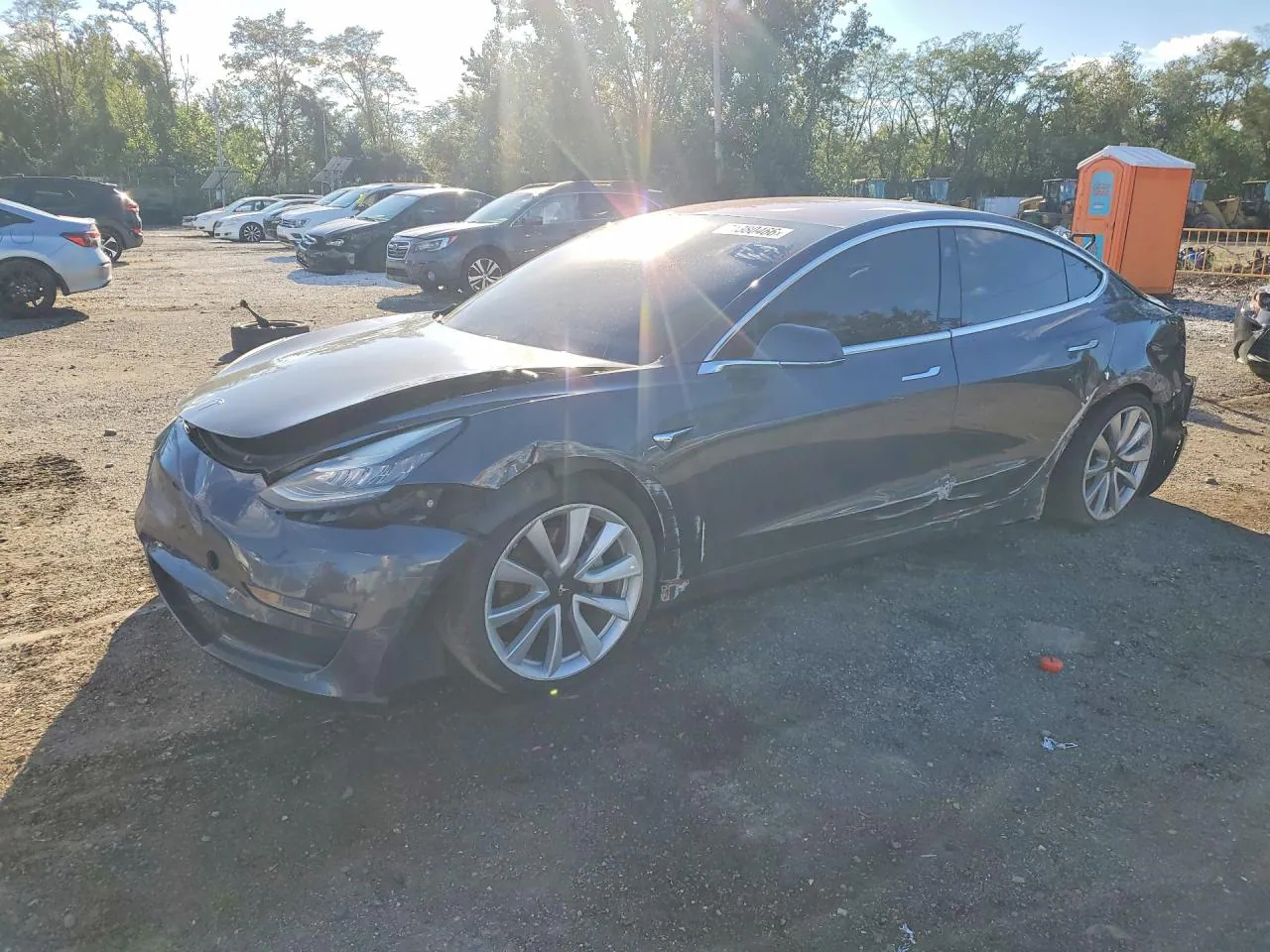 2018 Tesla Model 3 VIN 5YJ3E1EA9JF059539 фото 1