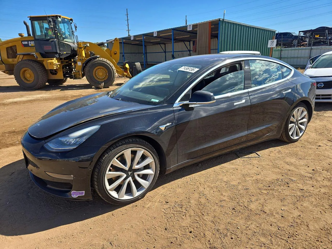 2018 Tesla Model 3 VIN 5YJ3E1EB5JF184594 фото 1