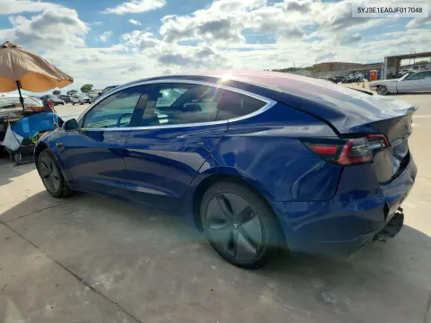 2018 Tesla Model 3 VIN 5YJ3E1EA0JF017048 фото 2