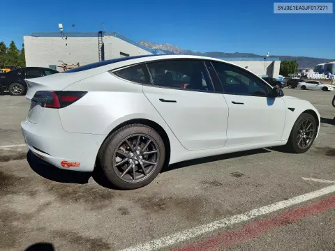 2018 Tesla Model 3 VIN 5YJ3E1EA3JF017271 фото 3
