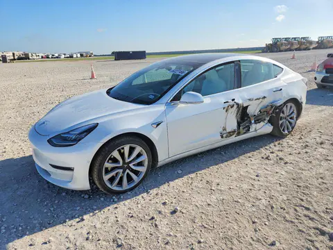 5YJ3E1EB9KF365988 — 2019 Tesla Model 3, Боковая часть (Side), фото до ремонта