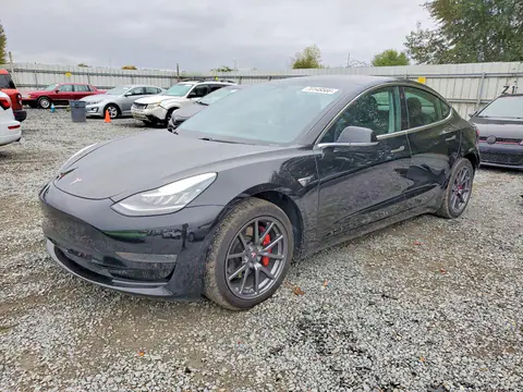 5YJ3E1EA7KF344838 — 2019 Tesla Model 3, Задняя часть (Rear End), фото до ремонта