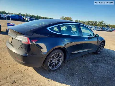 2019 Tesla Model 3 VIN 5YJ3E1EA0KF361979 фото 3