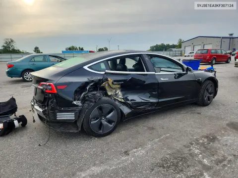 2019 Tesla Model 3 VIN 5YJ3E1EA3KF307124 фото 3