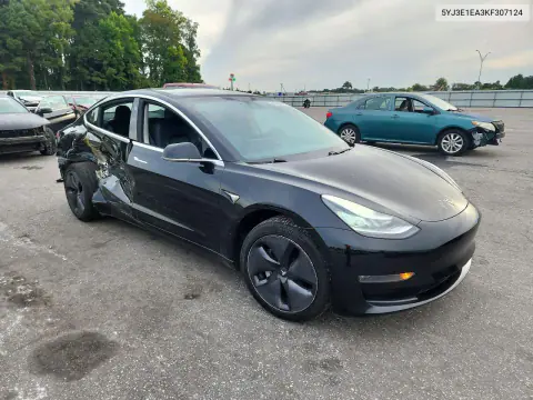 2019 Tesla Model 3 VIN 5YJ3E1EA3KF307124 фото 4