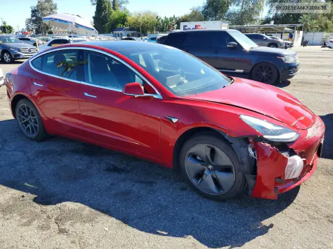2019 Tesla Model 3 VIN 5YJ3E1EA6KF308638 фото 4