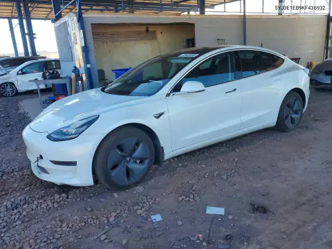 2019 Tesla Model 3 VIN 5YJ3E1EB9KF436932 фото 1