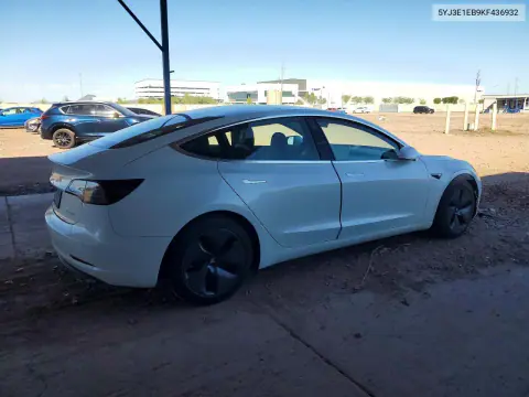 2019 Tesla Model 3 VIN 5YJ3E1EB9KF436932 фото 3