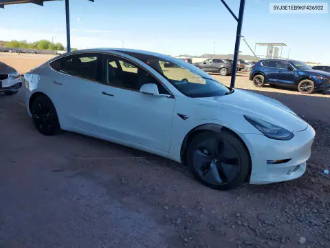 2019 Tesla Model 3 VIN 5YJ3E1EB9KF436932 фото 4
