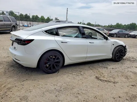 2020 Tesla Model 3 VIN 5YJ3E1EB6LF790750 фото 3
