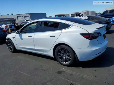 2020 Tesla Model 3 VIN 5YJ3E1EA7LF804517 фото 2