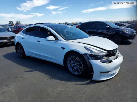 2020 Tesla Model 3 VIN 5YJ3E1EA7LF804517 фото 4