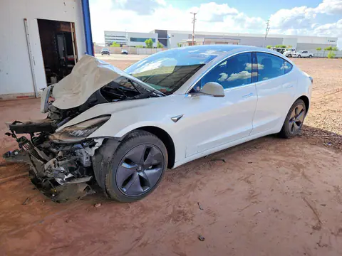 5YJ3E1EA3LF613290 — 2020 Tesla Model 3, Передняя часть (Front End), фото до ремонта