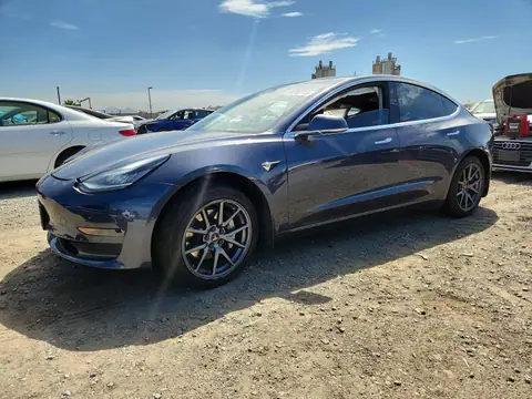 5YJ3E1EB7LF627802 — 2020 Tesla Model 3, Передняя часть (Front End), фото до ремонта