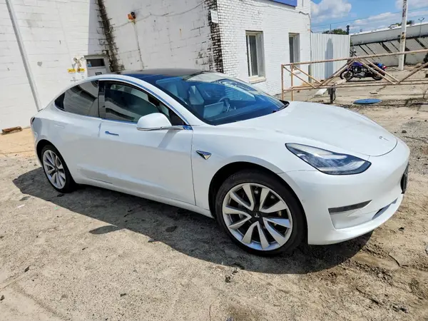 5YJ3E1EAXLF599274 — 2020 Tesla Model 3, фото 4 с аукциона Copart, Задняя часть