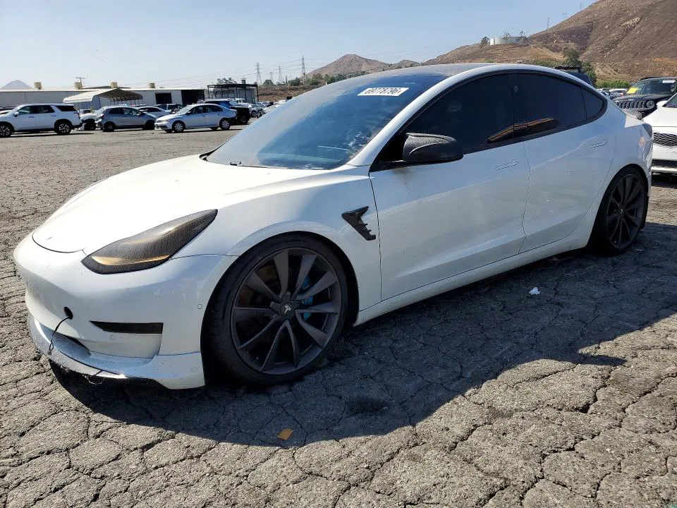 2020 Tesla MODEL 3 VIN 5YJ3E1EC1LF714233 фото 1