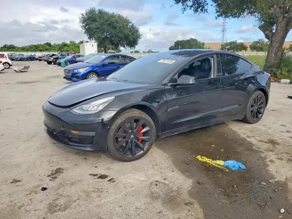 5YJ3E1EA8LF660914 — 2020 Tesla Model 3, Задняя часть (Rear End), фото до ремонта